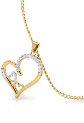 ISKI USKI Rosemary Love Valentine Pendant Gold-plated Swarovski Crystal Sterling Silver Locket