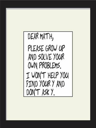 TPC Table Frames With Stand For Rooms, Shops, Office - Funny, Crazy, Motivational, Thought ( 6 x 8 ) Inchs Fine Art Print