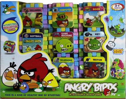 Toyswala Angry Bird Intelligence Block Game