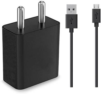 ShopReals Wall Charger Accessory Combo for Adcom Ikon 4, Adcom A350, Adcom KitKat A54, Adcom A40, Adcom Thunder A500, Adcom KitKat A47, Adcom A35, Adcom A350i, Adcom A50 Charger with 1 meter Micro Usb Charging Data Cable.