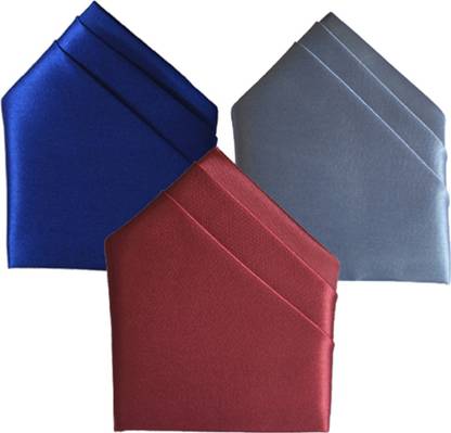LOOPA Solid Polycotton Pocket Square