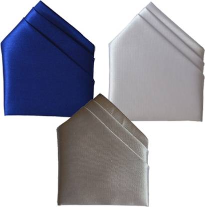 LOOPA Solid Polycotton Pocket Square