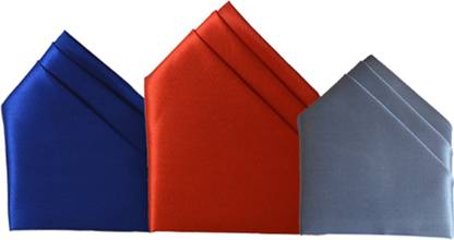 LOOPA Solid Polycotton Pocket Square