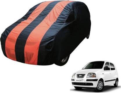 MOCKHE Car Cover For Hyundai Santro Xing (Without Mirror Pockets)