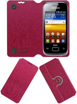 ACM Flip Cover for Samsung Galaxy Y & Y Duos S5360/S6102