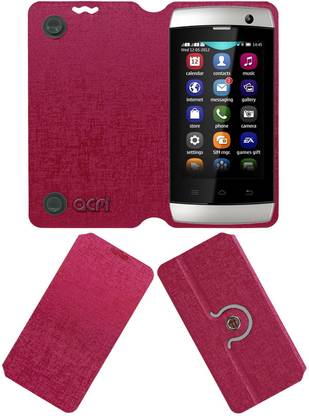 ACM Flip Cover for Karbonn A1 Plus Champ