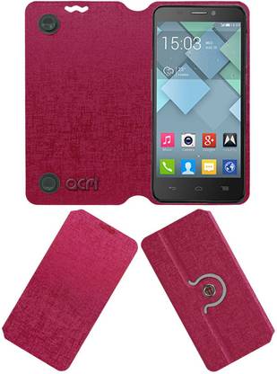 ACM Flip Cover for Alcatel Onetouch Idol S
