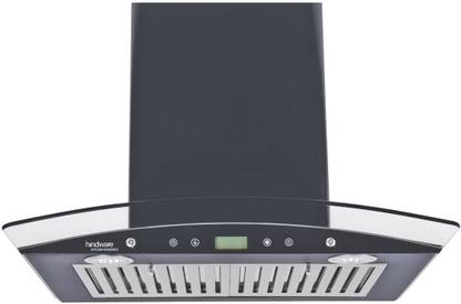 Hindware Lino Blk 60 Plus Wall Mounted Inox 1000 CMH Chimney