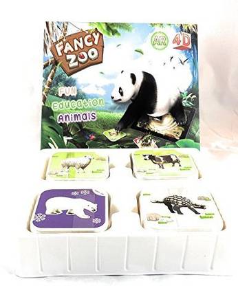 DCentral 4D Fancy Zoo By . Amazing Motion Flashcards Using Augmented Reality. Uses Smartphones, Ipads, Etc. Watch Them Move, Fly, Run