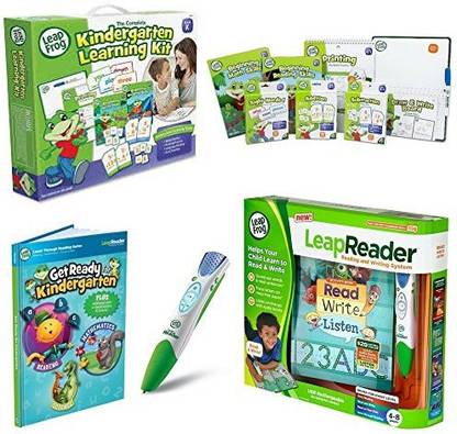 LeapFrog Leapreader Reading And Writing System, Green, Leapreader Book: Get Ready For Kindergarten W The Complete Kindergarten Learning