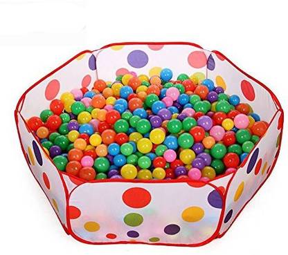 SCASTOE 100 Pcs Colorful Fun Ball Soft Plastic Ocean Ball Baby Kid Toy Swim Pit Toy