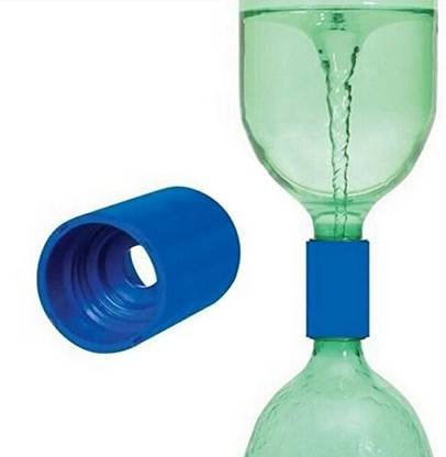 New Sky Enterprises 3Pcs Vortex Bottle Connectors Tornado In A Bottle Fountain Connection Cyclone Tube Tornado Connector