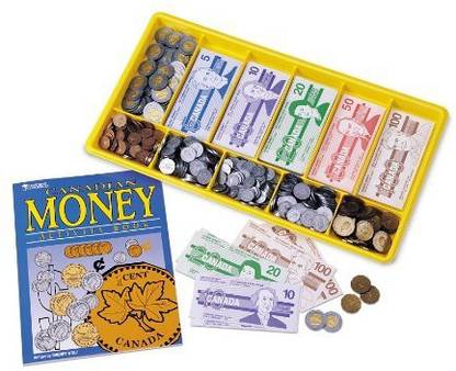 LEARNING RESOURCES Canadian Classroom Money Kit