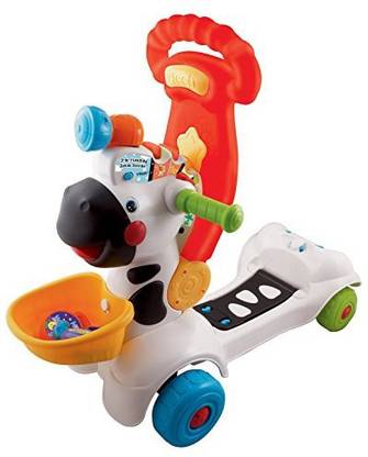 VTECH 3-In-1 Learning Zebra Scooter