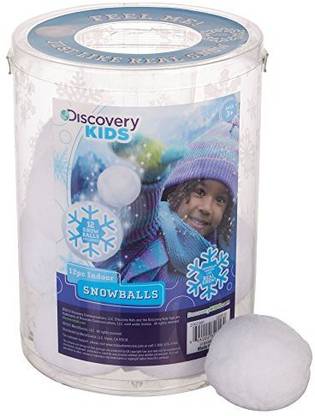 Merchsource Discovery Kids 12 Piece Indoor Snowball Snow Ball Kit