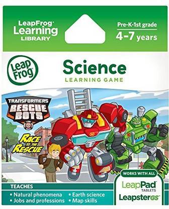 LeapFrog Transformers Rescue Bots Race To The Rescue