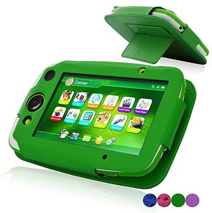 ACdream Leappad Platinum Case, Pu Leather Cover Case For Leapfrog Leappad Platinum Kids Learning Tablet (Not Fit Leappad3), Green