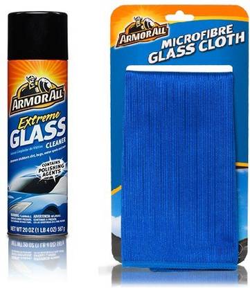 Armor All Armorall Extreme Glass cleaner 567 gm with Glass Cloth Combo