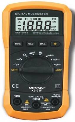 Metravi XB-33F with Calibration Certificate Digital Multimeter