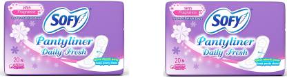 Sofy Daily Fresh Panty Liner, Pack of 2