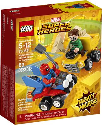 LEGO Super Heroes Mighty Micros: Scarlet Spider vs. Sandman (89 Pcs)