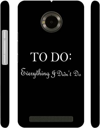 Casotec Back Cover for Yu Yuphoria