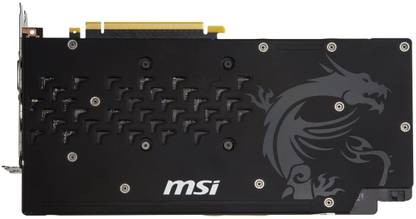 MSI GTX 1060 GAMING X 6G GDDR5 6 GB NVIDIA Chipset 192 1800 Graphics Card