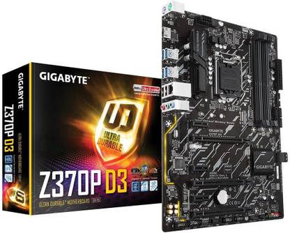 GIGABYTE Z370P D3 LGA1151Socket ATX Intel Z270 Chipset DDR4 Motherboard for Desktop