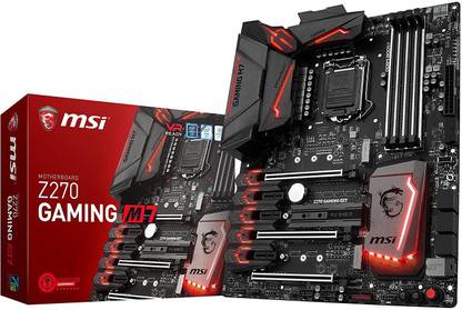 MSI Z270 GAMING M7 LGA1151Socket ATX Intel Z270 Chipset DDR4 Motherboard for Desktop