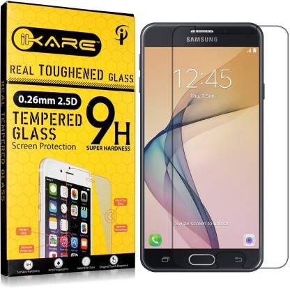 iKare Tempered Glass Guard for Samsung J7 Prime (PACK OF 2)