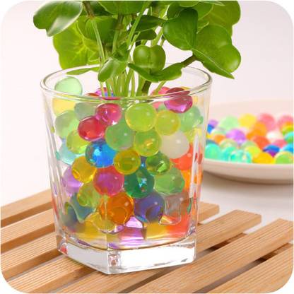 SOMETHING4U Multicolor 50 Grams Jelly Beads Water Bead Gel Multicolor Mix Fun And Educational