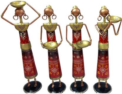 GODECCOR Narega Dolls Iron Tealight Holder