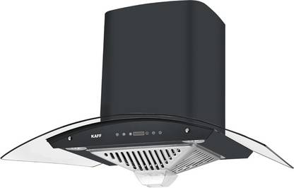 Kaff AMBRA DHC 75 Auto Clean Wall Mounted black 1180 m³/h Chimney