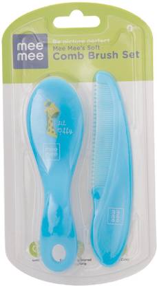 MeeMee Soft Comb Brush Set (Blue)
