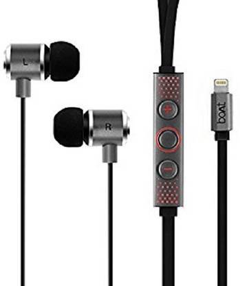 boAt DSP 4000 Earphone (Black) with Digital Audio Wired