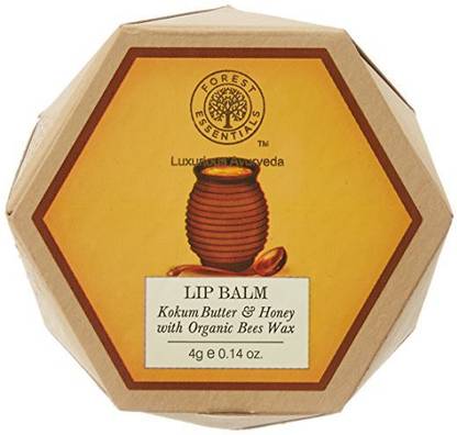 Forest Essentials Kokum Butter and Honey Lip Balm Almond