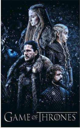 Game of Thrones Poster | game of thrones poster | game of thrones poster for room | game of thrones poster for wall Paper Print