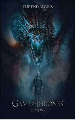Game of Thrones Poster | game of thrones poster | game of thrones poster for room | game of thrones poster for wall Paper Print