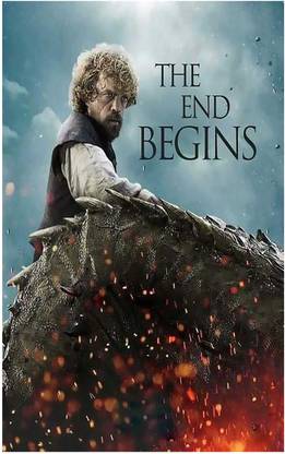 Game of Thrones Poster | game of thrones poster | game of thrones poster for room | game of thrones poster for wall Paper Print