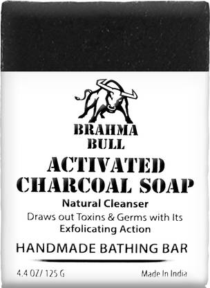 Brahma Bull Activated Charcoal Soap