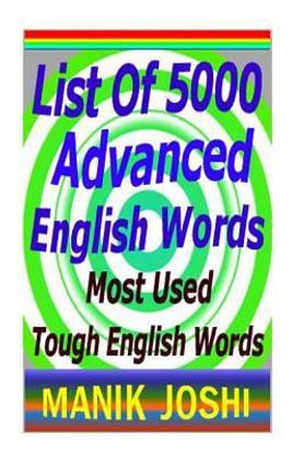 List of 5000 Advanced English Words