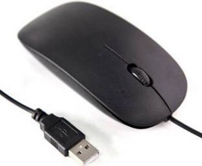 TECHON ulter slim trim Wired Ambidextrous Optical Mouse