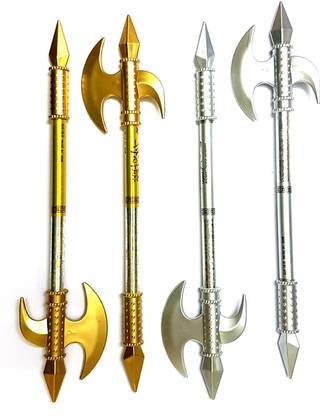 Pin to Pen Fancy Bahubali Axe Gel Pen