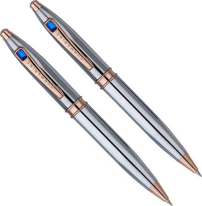 Submarine Trangle C/P With Rosegold Ball Pen