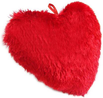 DMGC Soft Teddy Combo Of Stuffed Spongy Hugable Cute Teddy Bear Brown Color 88 CM & Soft Heart Pillow 24 CM For Someone Special Red Color  - 85 cm