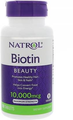 Natrol Biotin 10,000 mcg - 100 Nos