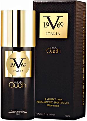 VERSACE V19.69 Italia PRIVE OUDH Deodorant Spray Perfume Body Spray  -  For Men