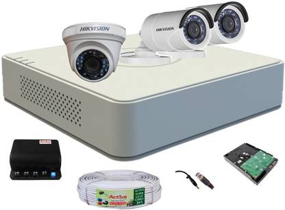 HIKVISION DS-7A04HGHI-F1,DS-2CE5A/1ACOT-IRPF Security Camera