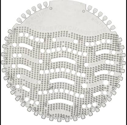 JETVIEW URINAL SCREEN MAT Lemon - 10 PCS SET (EXCITING NEW FRAGRANCES which LAST for 30 DAYS) Regular Rim Block