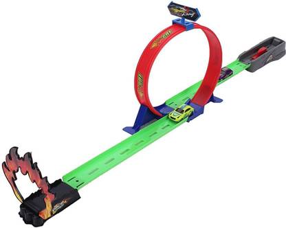 M-Alive 360 HOT SPEED Racing Loop Track with Inertia Power Car -3 Vehicles